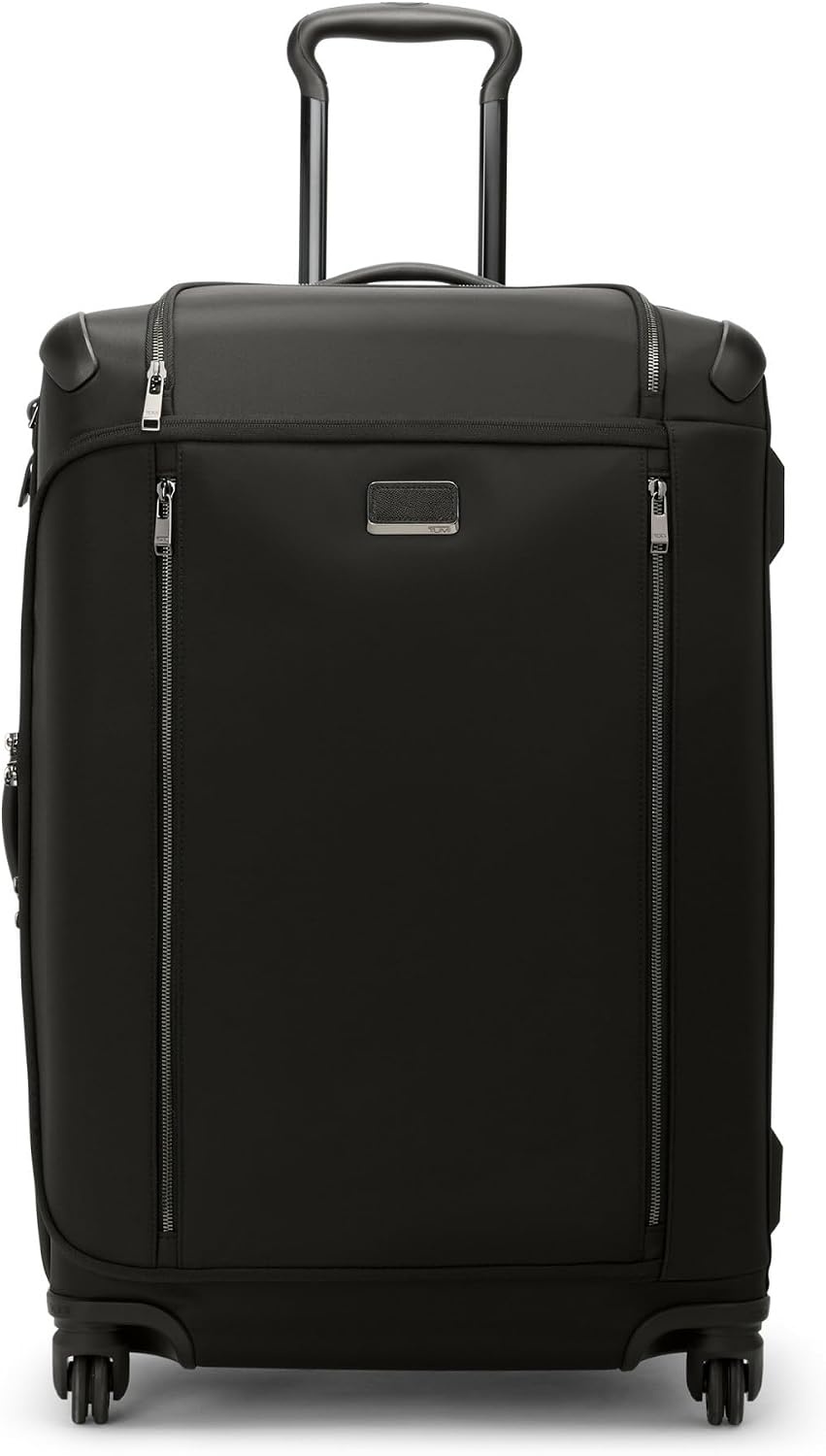 image:imageTUMI Voyageur Leger 4 Wheeled Luggage Womens Lightweight and Spacious Sleek Silhouette Durable Premium Suitcase 26quot Short Trip Expandable Packing Case Black with Gunmetal HardwareBLACKGUNMETAL