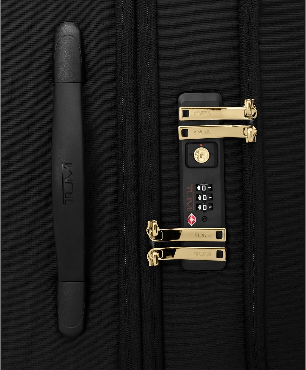 image:imageTUMI Voyageur Leger 4 Wheeled Luggage Womens Lightweight and Spacious Sleek Silhouette Durable Premium Suitcase 26quot Short Trip Expandable Packing Case Black with Gunmetal HardwareBLACKGOLD