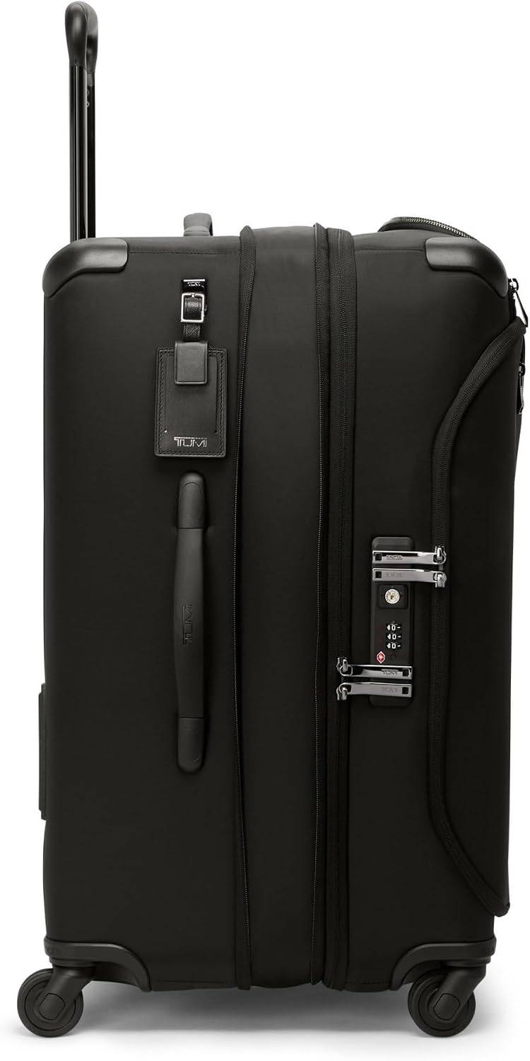 image:imageTUMI Voyageur Leger 4 Wheeled Luggage Womens Lightweight and Spacious Sleek Silhouette Durable Premium Suitcase 26quot Short Trip Expandable Packing Case Black with Gunmetal HardwareBLACKGUNMETAL