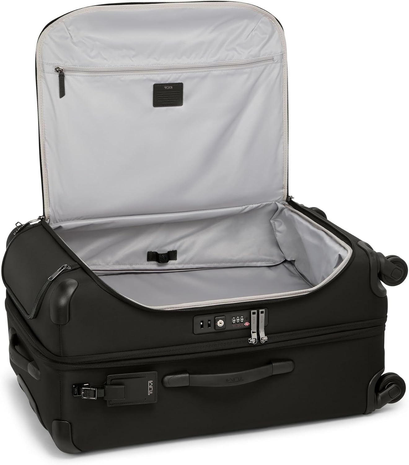 image:imageTUMI Voyageur Leger 4 Wheeled Luggage Womens Lightweight and Spacious Sleek Silhouette Durable Premium Suitcase 26quot Short Trip Expandable Packing Case Black with Gunmetal HardwareBLACKGUNMETAL