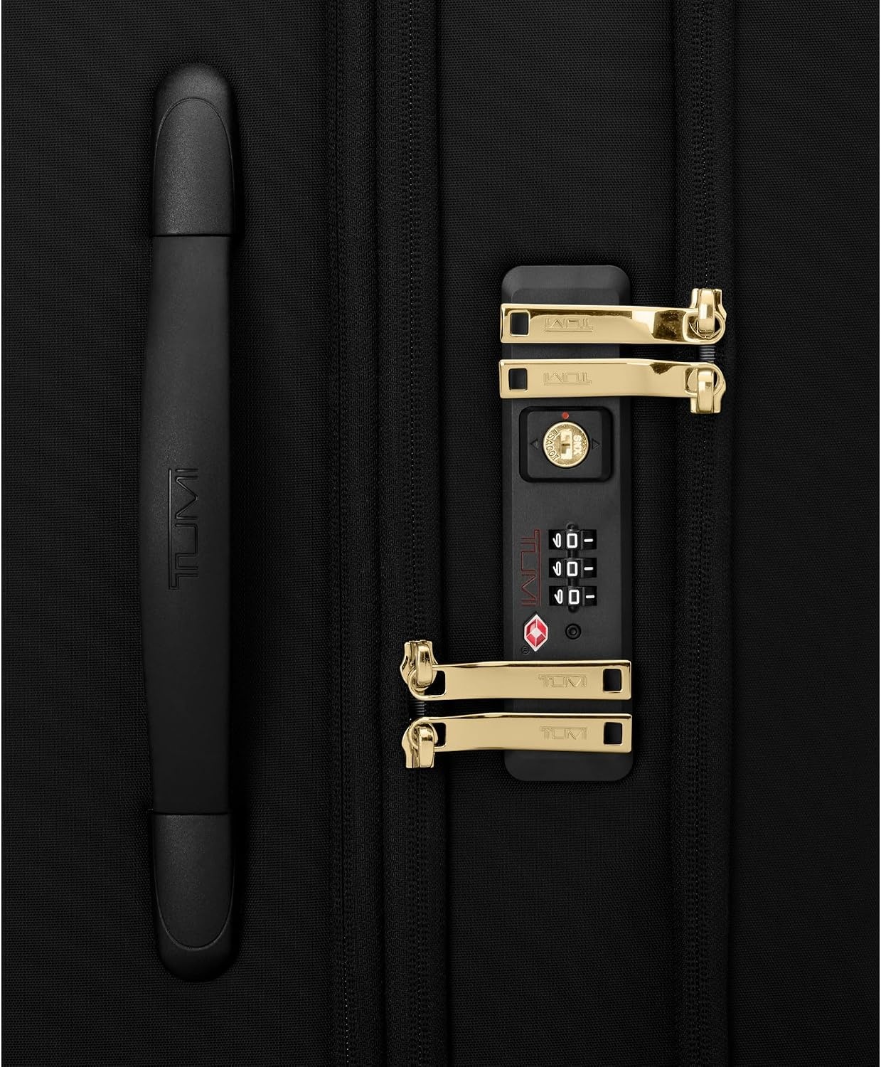 image:imageTUMI Voyageur Leger 4 Wheeled Luggage Womens Lightweight and Spacious Sleek Silhouette Durable Premium Suitcase 26quot Short Trip Expandable Packing Case Black with Gunmetal HardwareBLACKGOLD