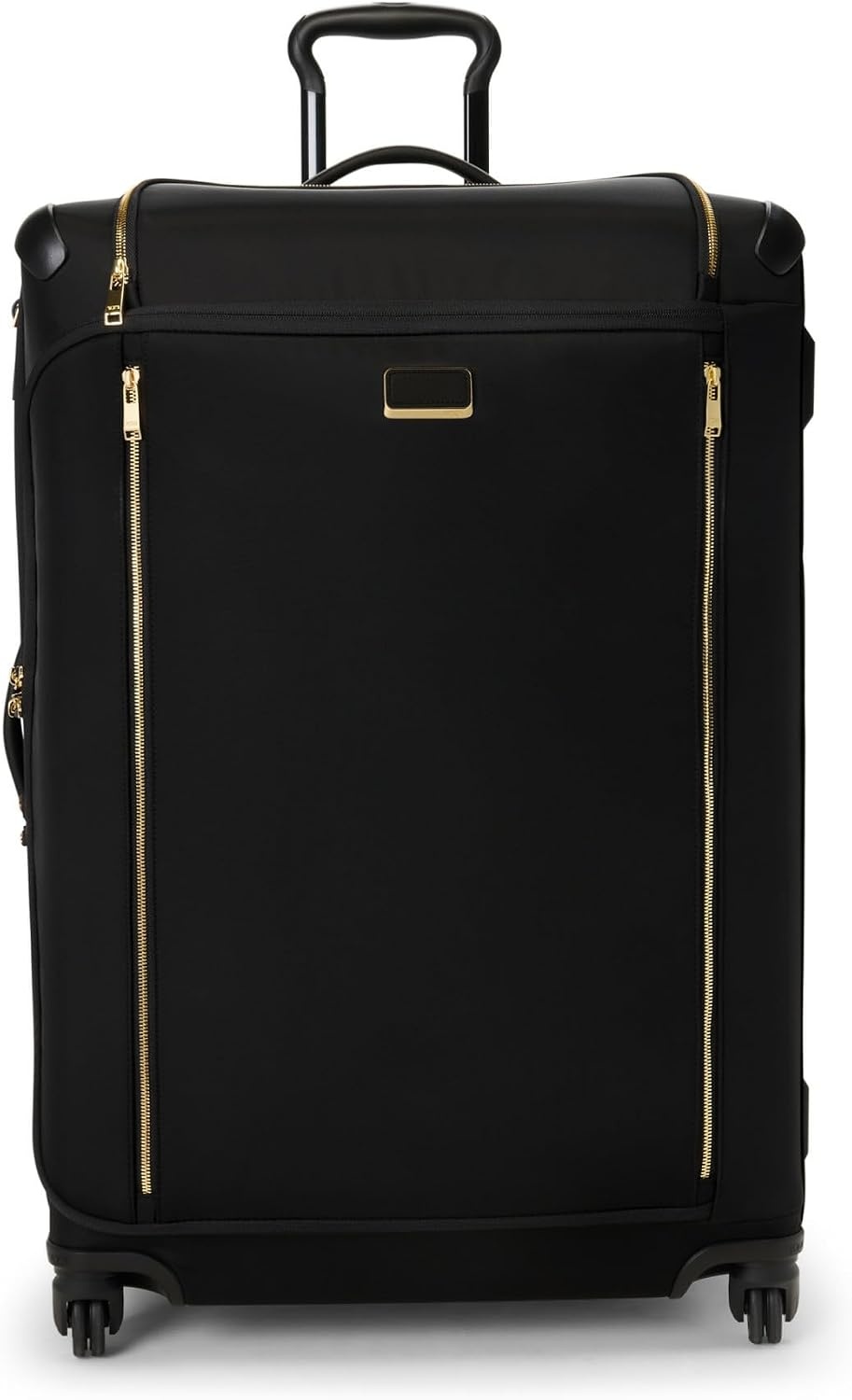 image:imageTUMI Voyageur Leger 4 Wheeled Luggage Womens Lightweight and Spacious Sleek Silhouette Durable Premium Suitcase 26quot Short Trip Expandable Packing Case Black with Gunmetal HardwareBLACKGOLD
