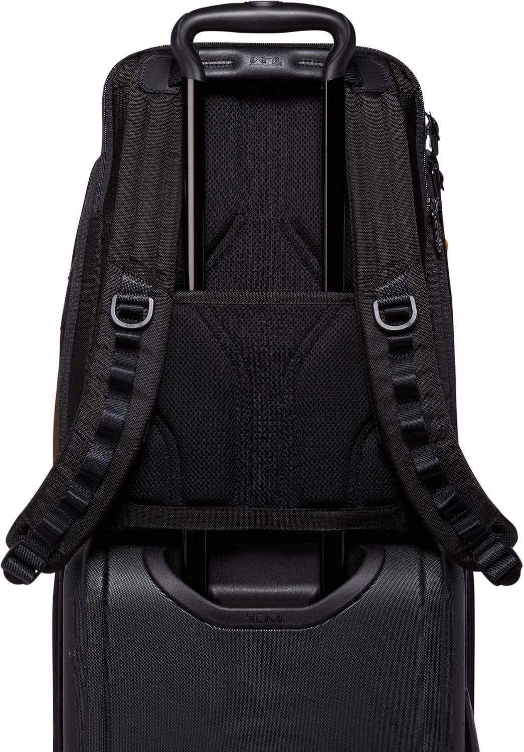 image:imageTumi Mens Navigation Backpack Navy Coated Canvas One SizeBlackOnyx