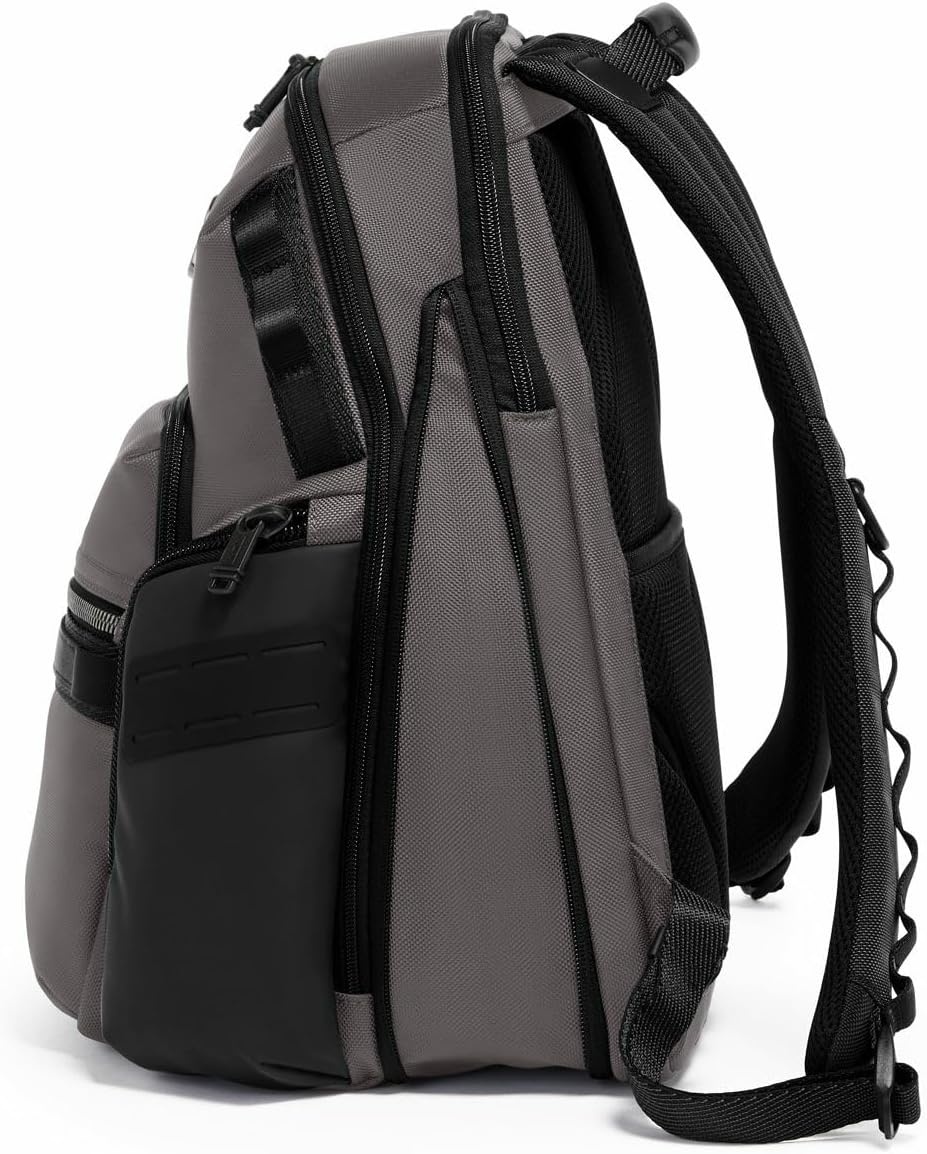 image:imageTumi Mens Navigation Backpack Navy Coated Canvas One SizeCharcoal