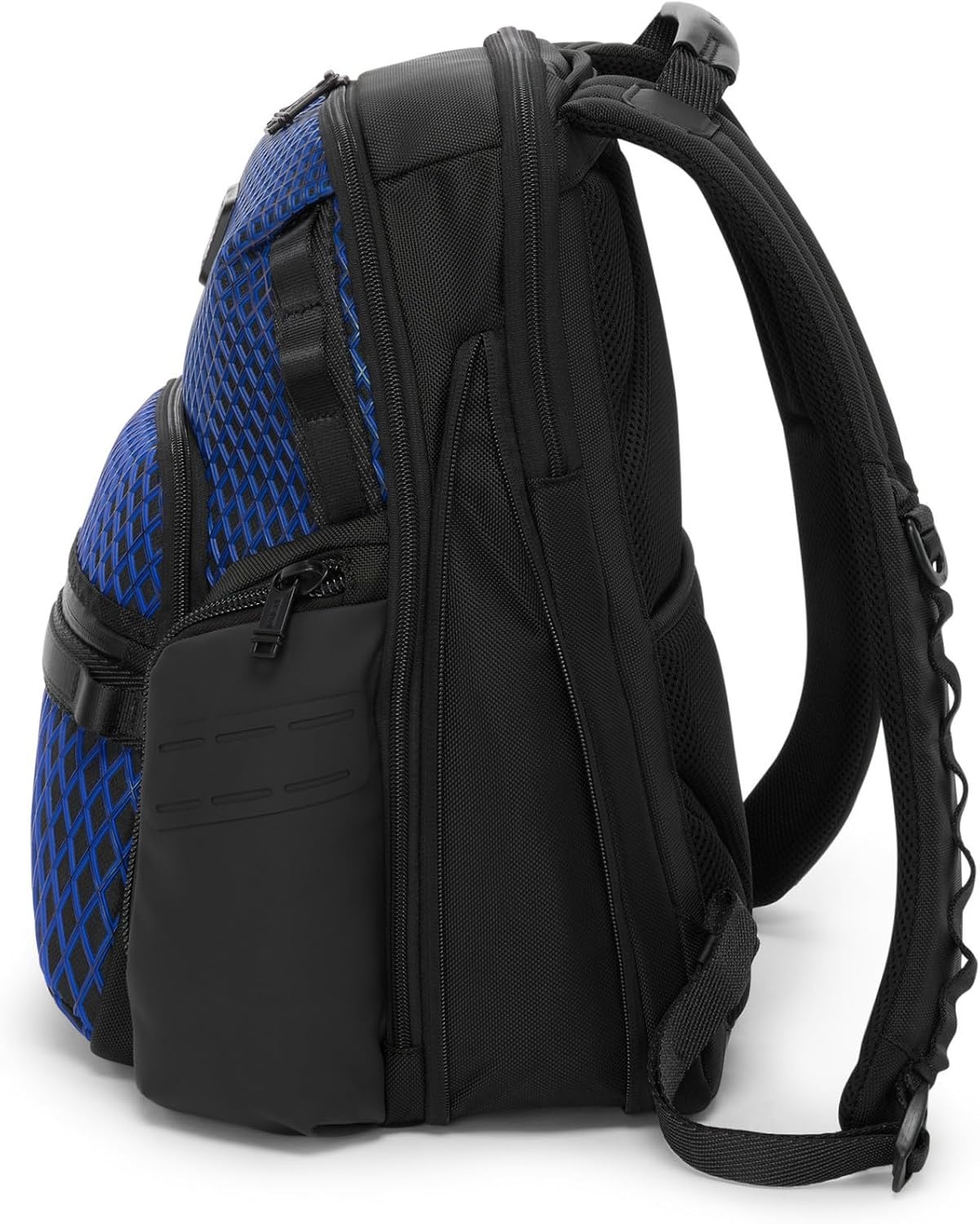 image:imageTumi Mens Navigation Backpack Navy Coated Canvas One SizeElectric Blue