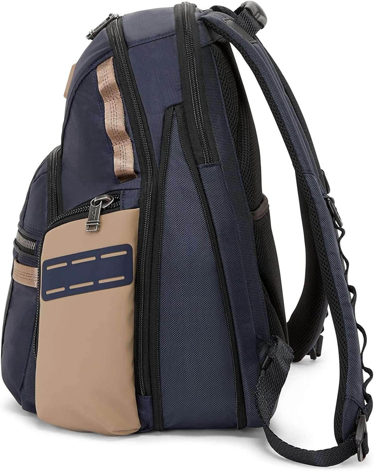 image:imageTumi Mens Navigation Backpack Navy Coated Canvas One SizeMidnight NavyKhaki