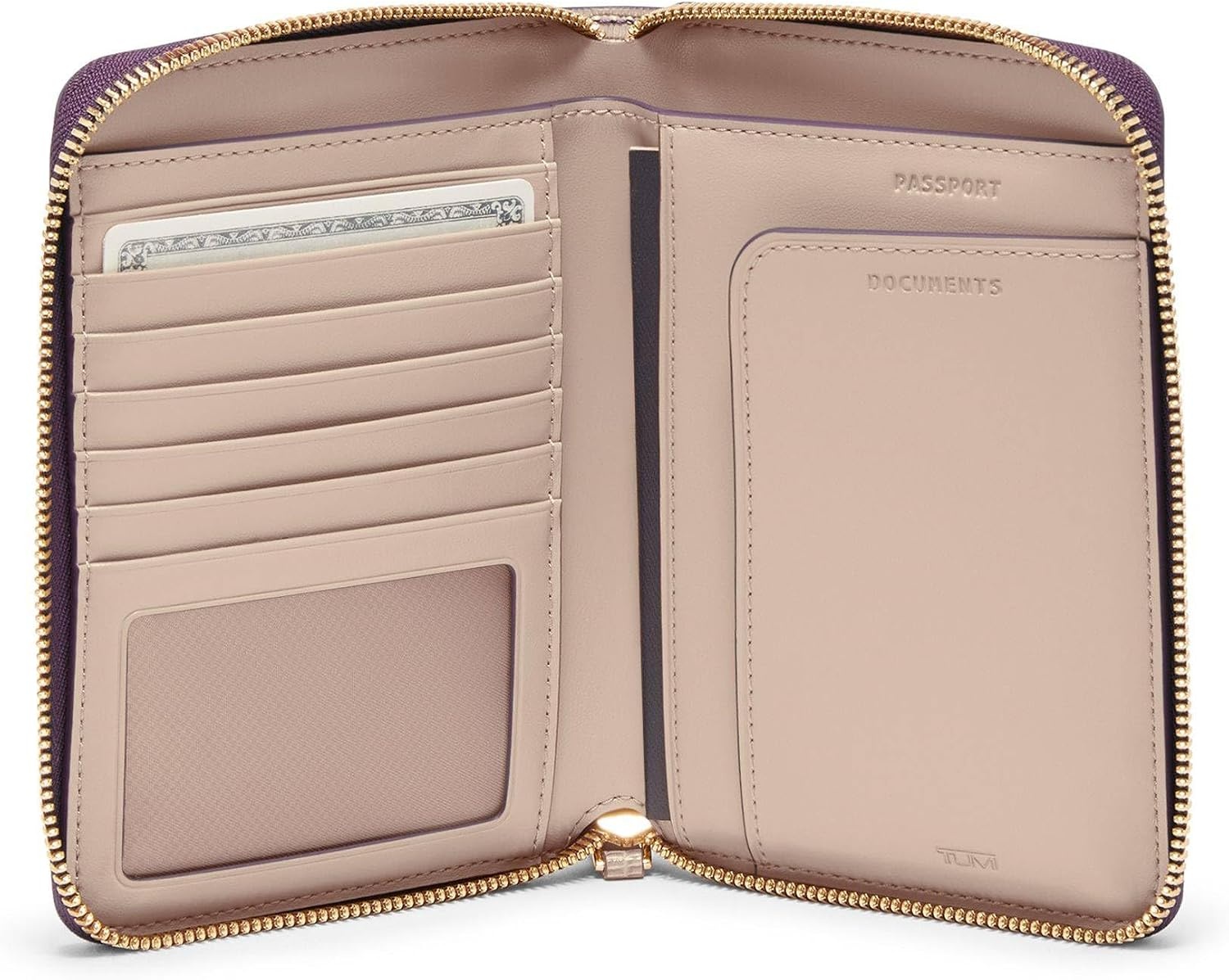 image:imageTumi Womens ZipAround Passport CaseMoonlightPurple Ombre