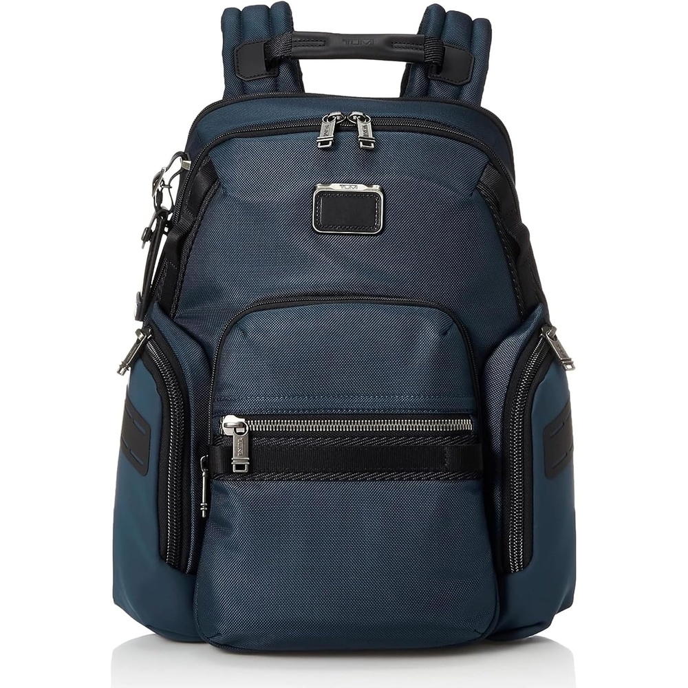 image:imageTumi Mens Navigation Backpack Navy Coated Canvas One SizeNavy