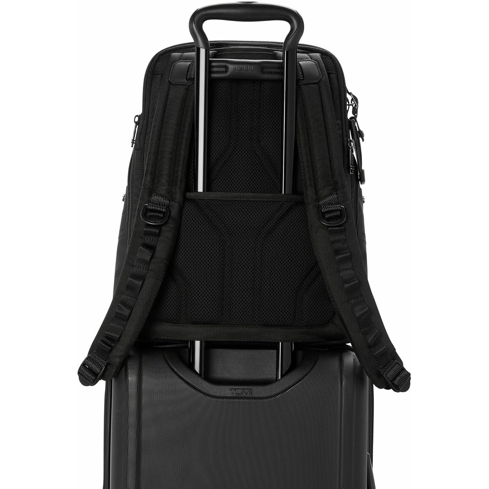 image:imageTumi Mens Navigation Backpack Navy Coated Canvas One SizeRedLime Chameleon