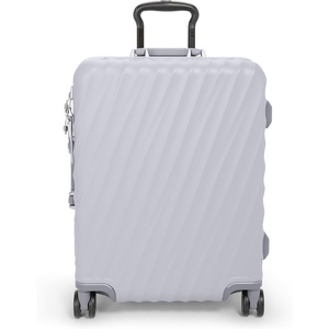 TUMI – 19 Degree Frame 4 Wheel Luggage – Lightweight and Highly Durable, Modern Design, Double-Lock Closure Hard Shell Men’s and Women’s Suitcase – 26″ Short Trip Packing Case, Navy Texture(Pearl Grey Texture)