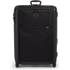 TUMI – Alpha Extended Trip Expandable 4-Wheeled Packing Case – Hybrid Softside and Hardside Checked Bag – Navy(BLACK)