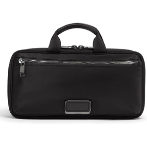 TUMI womens Madeline Cosmetic(Black with Gunmetal Hardware)
