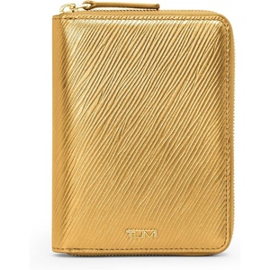 Tumi Women’s Zip-Around Passport Case(Gold)